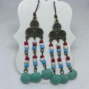 Zarcillos bohemios chandelier